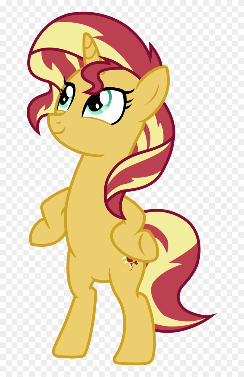 Sunset Shimmer By Davidsfire - Sunset Shimmer As A Pony #593304