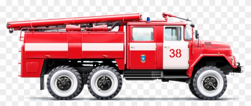 Fire Engine Png - Пожарная Машина Пнг #594007