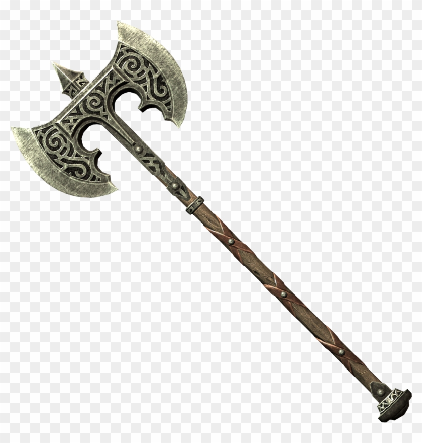 Steel Battleaxe Of Fiery Souls - Steel Battleaxe Of Fiery Souls #596260