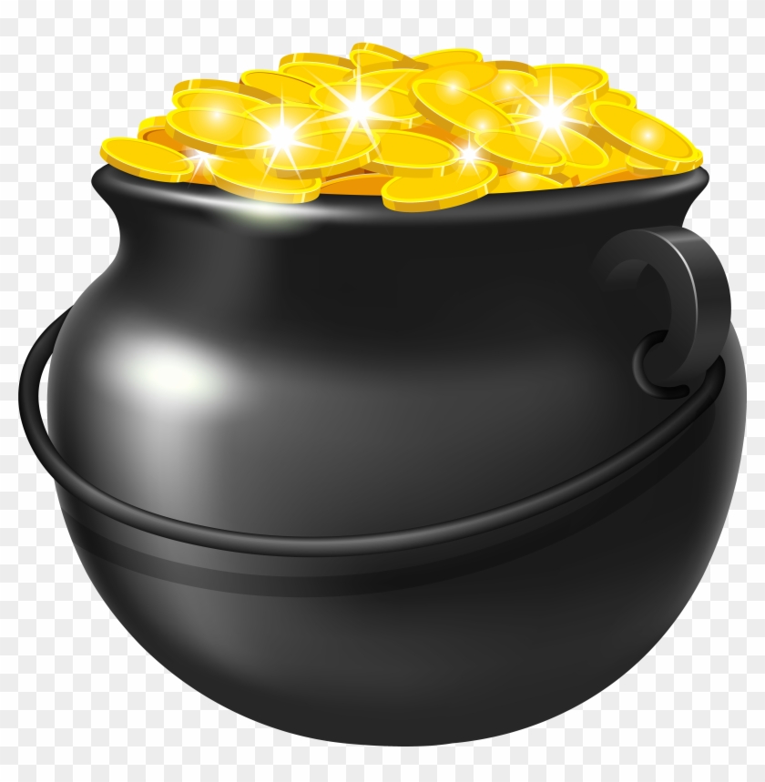 Black Pot Of Gold Png Clipart Image - Angel Tube Station #597365