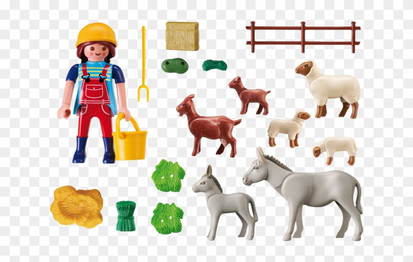 playmobil farm animals