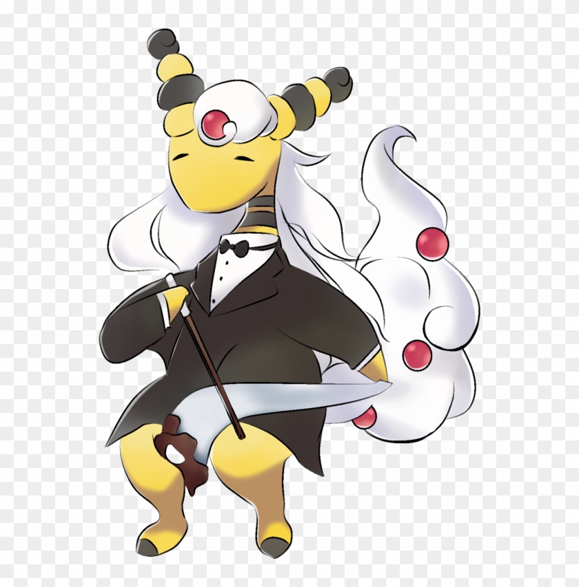 Mega Ampharos Playing The Singing Saw By Mikarose14 - Pokemon Playing Instruments Art #599359