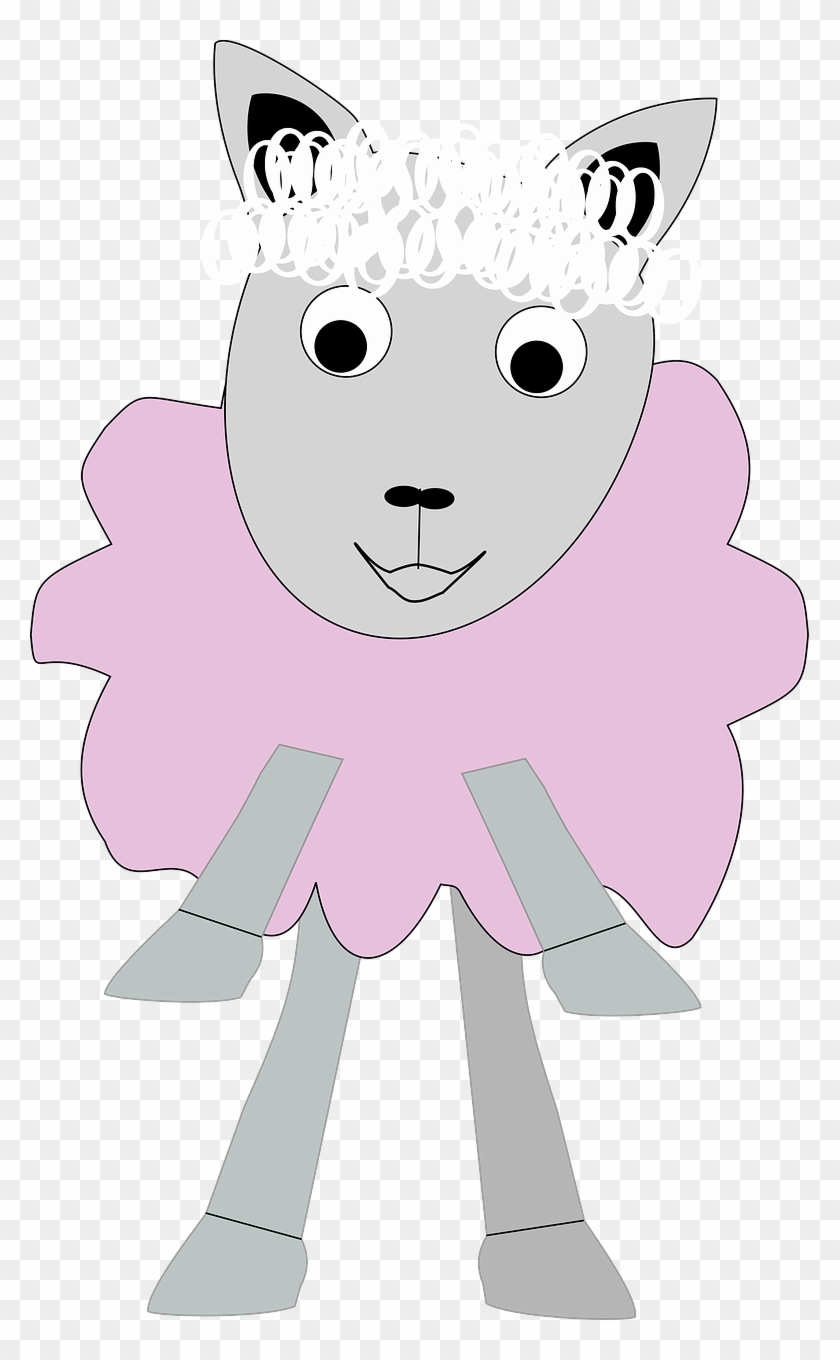 Sheep Lamb Emoji Smile Happy Png Image - Sheep #599450
