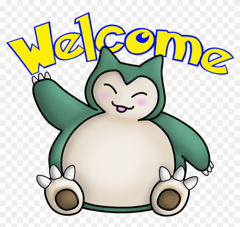 Welcome Snorlax By Snorlaxin - Cartoon #600862