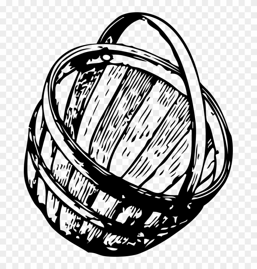 Half Bushel Picking Basket Png Images - Basket Clip Art #601042