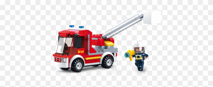 Sluban Kleine Hoogwerker M38-b0632 - Fire Department #601117