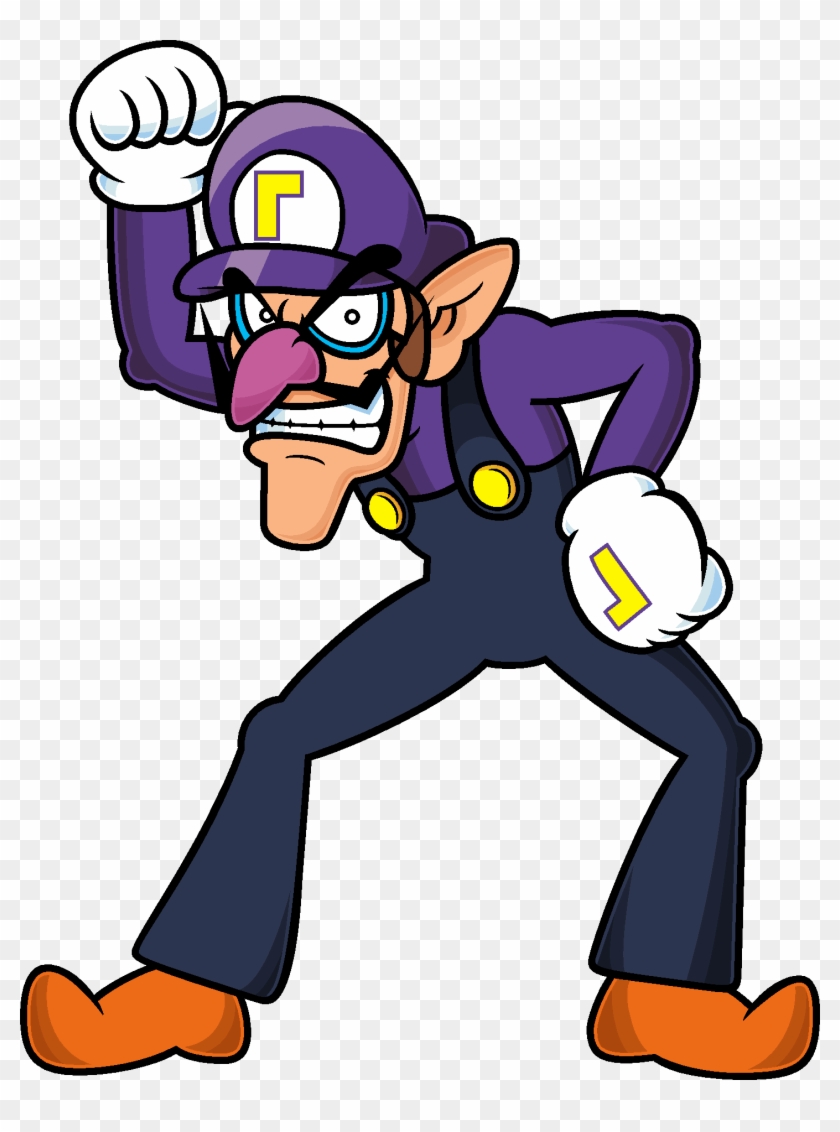 Donkey Kong 2d - Waluigi Png #601645