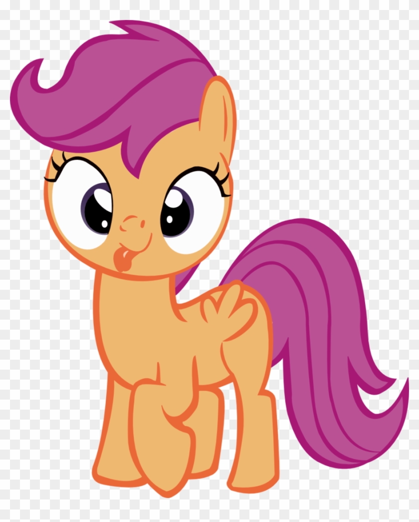 Derping Scootaloo Vector By Herrmyrddin - Scootaloo Vector #602299