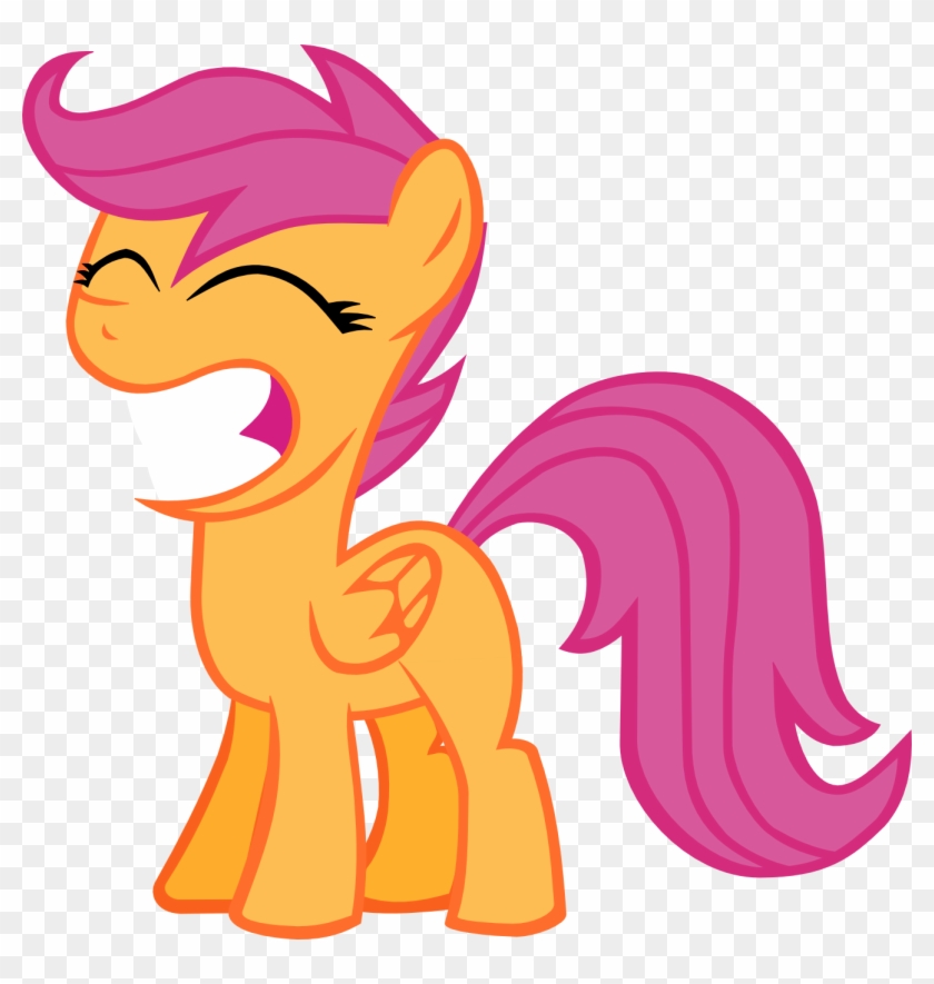 Happy Scootaloo By Wnaspp Happy Scootaloo By Wnaspp - My Little Pony Skutalu #602310