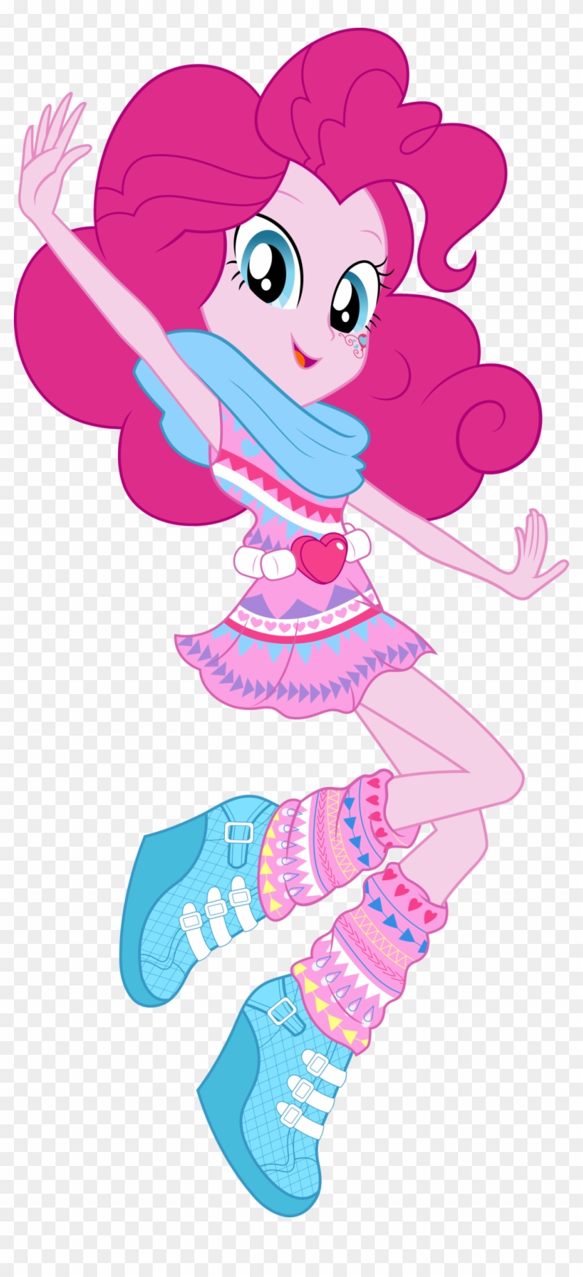 Legend Of Everfree Geometric Pinkie Pie Vector By Icantunloveyou - Legend Of Everfree Pinkie Pie #602500