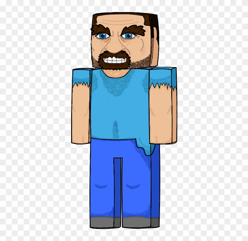 Minecraft Steve Pixel Art By Abdullahaswad Minecraft Steve Pixel Art Free Transparent Png