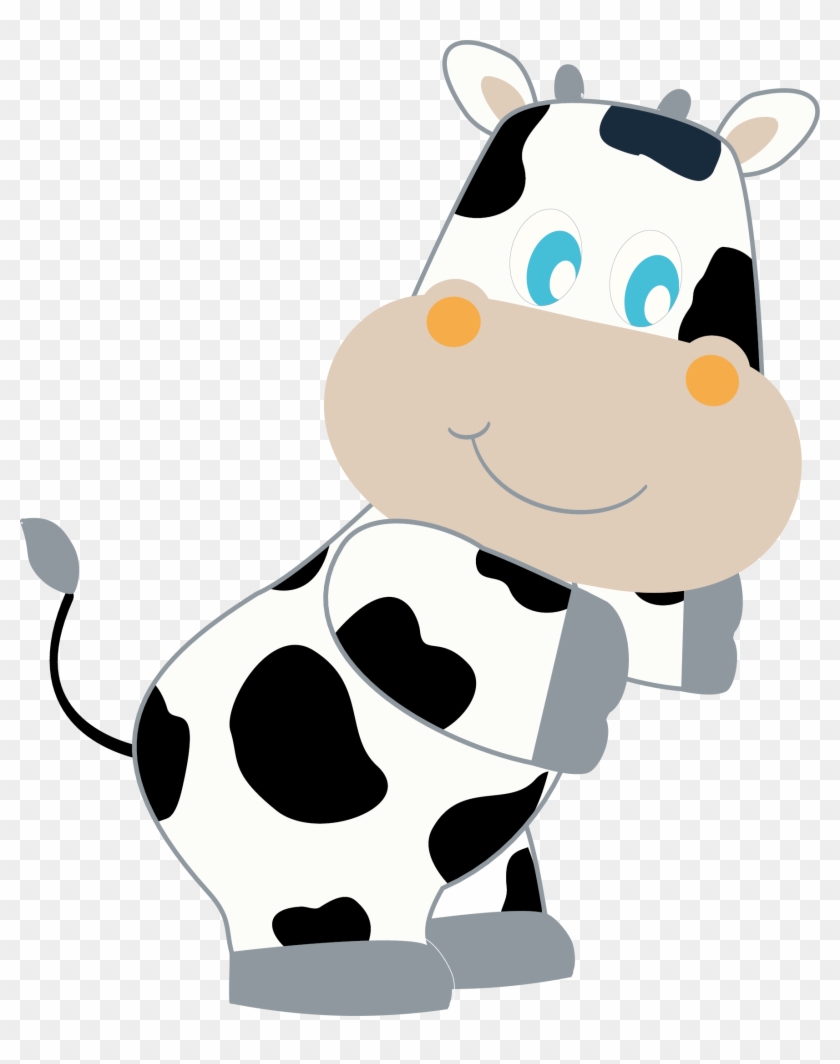 Dairy Cattle Computer File - Cow Cartoon Png #603617