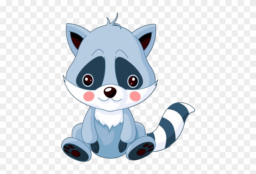 Download Raccoon Cartoon Animal Images Cute Baby Raccoon Drawing Free Transparent Png Clipart Images Download
