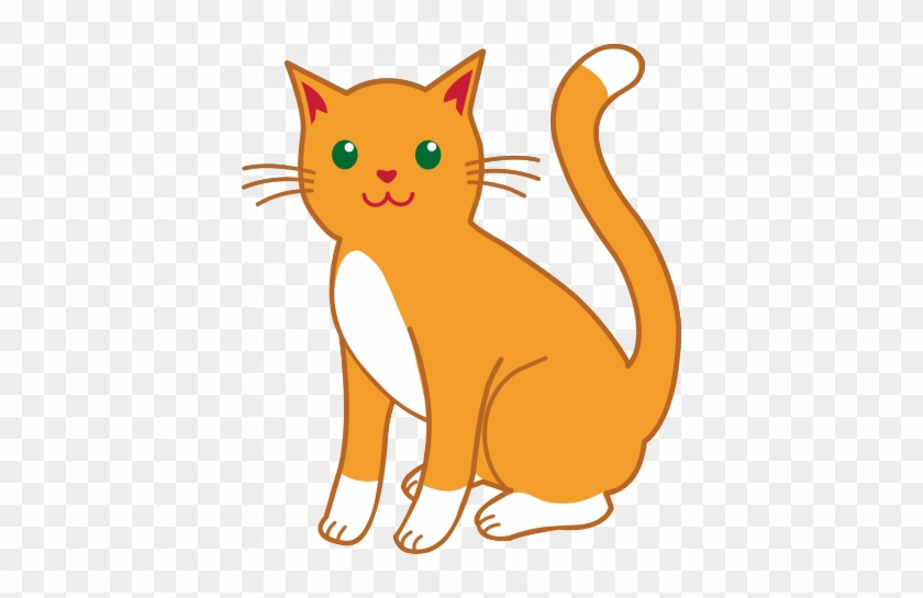 Pin Cute Cat Clipart - Imagens Em Desenho De Gato #604315