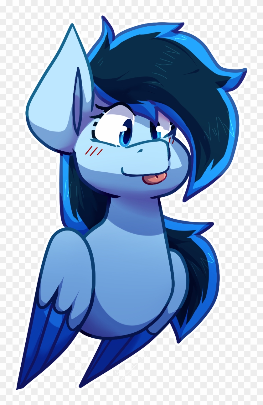 Crownedspade, Bust, Female, Mare, Oc, Oc - Cartoon #605253