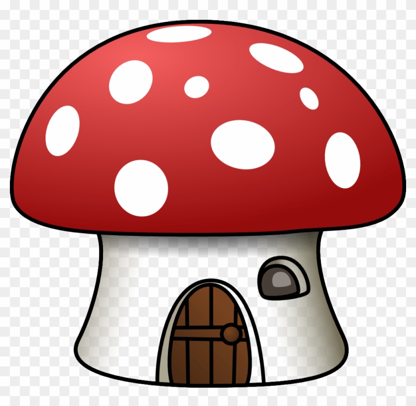 Get Notified Of Exclusive Freebies - Mushroom House Clipart #605376