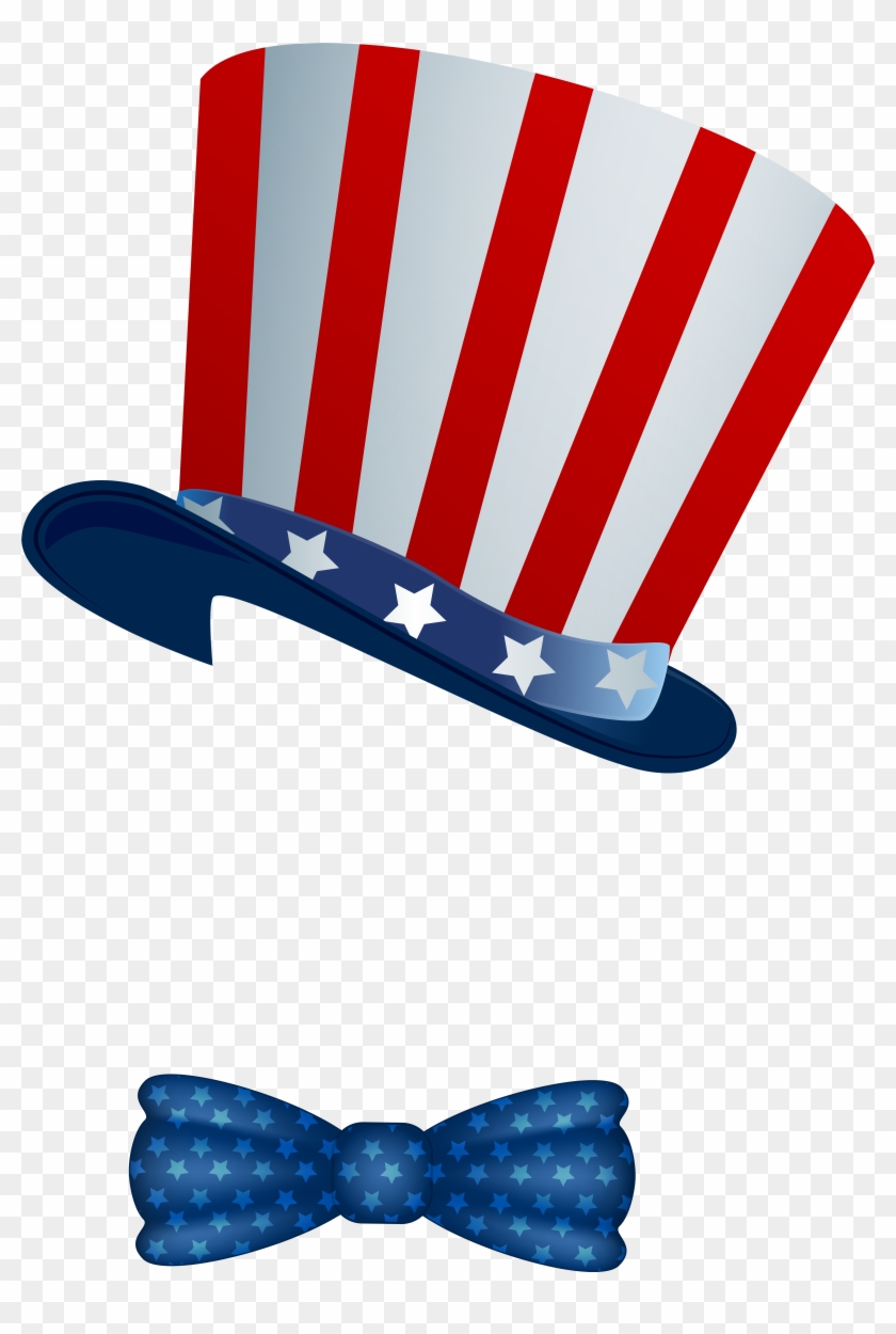 4th of July Hat, USA Patriotic Clipart, Graphic by Jacpot07