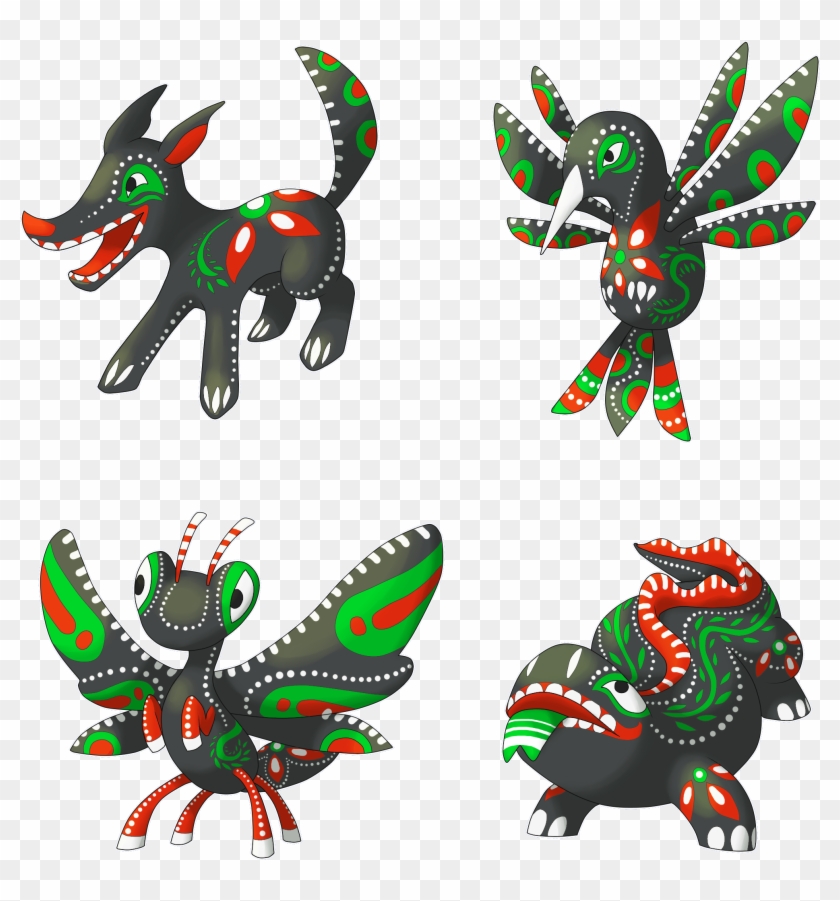 Alebri - Alebrije Pokemon #605705