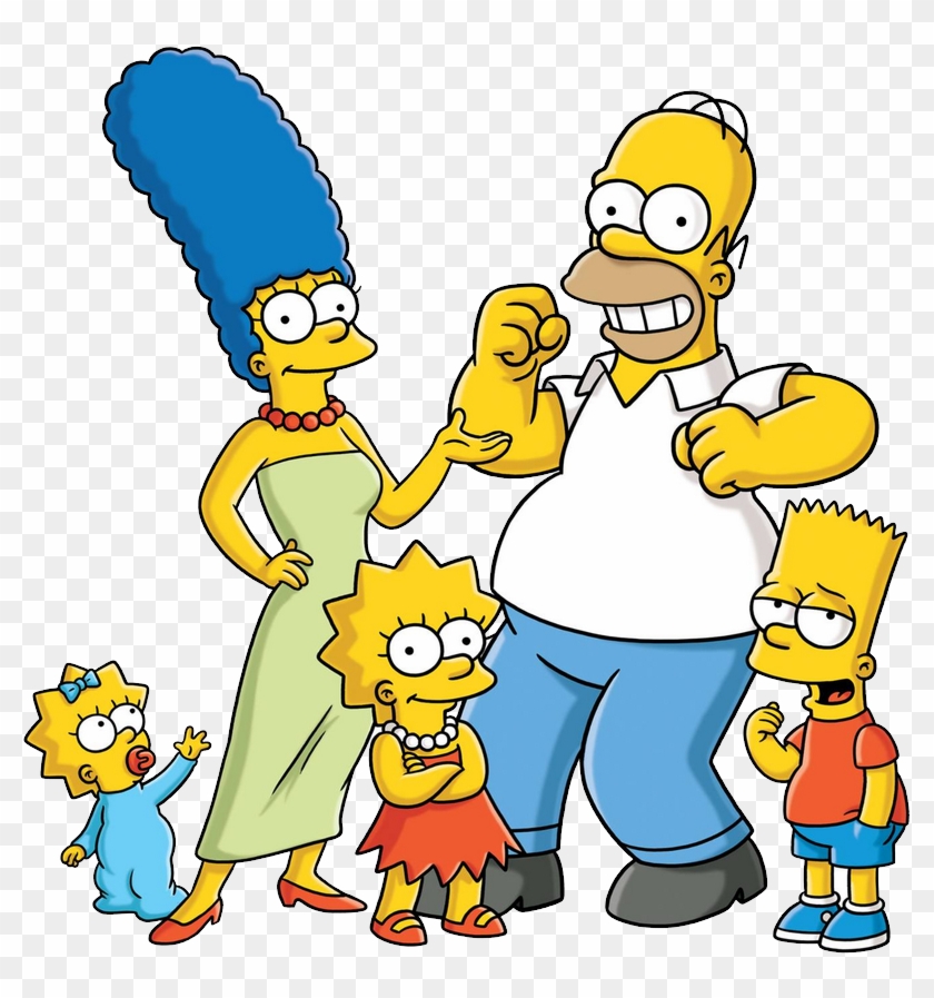 Simpsons Png - Color Of The Simpsons - Free Transparent PNG Clipart ...