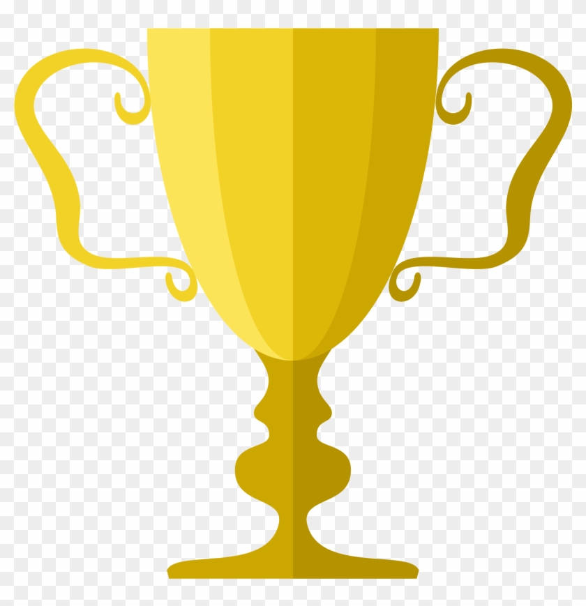 Trophy Motif Cartoon - Cartoon Trophy Png #608822