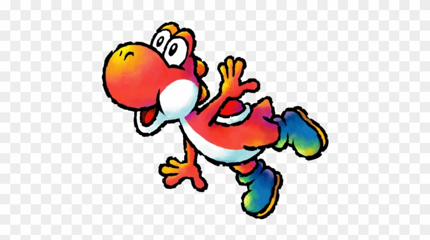 The Video Game Art Archive - Yoshi's Island Orange Yoshi #609245