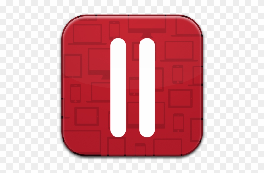 Two Little Parallel Lines Of Pause Icons - Parallels Icon #609412