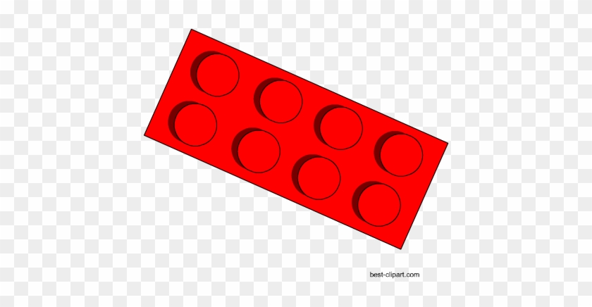 Free Red Lego Clip Art - Circle #609720