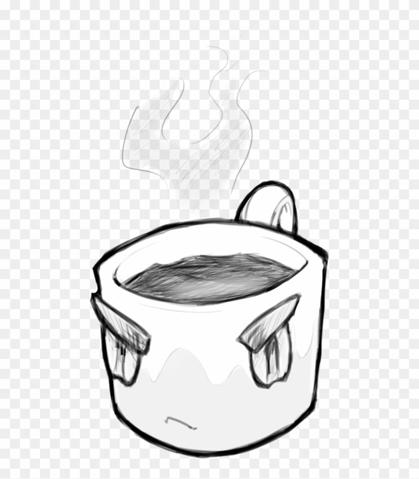 Angry Coffee Cup By Odrawing - Angry Coffee Cup By Odrawing #610077