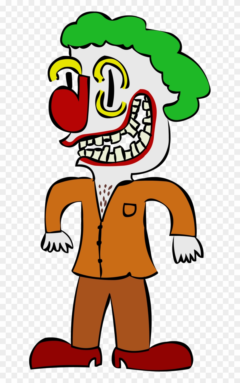 Creepy Clown By Ellsimp - Creepy Clown By Ellsimp - Free Transparent ...