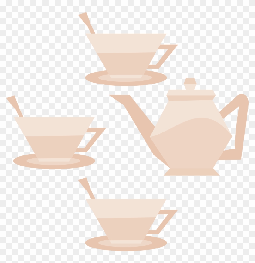 Medium Image - Tea Party No Background #611100