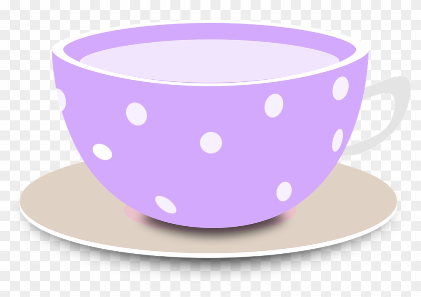 Purple Tea Cup Clip Art #611102