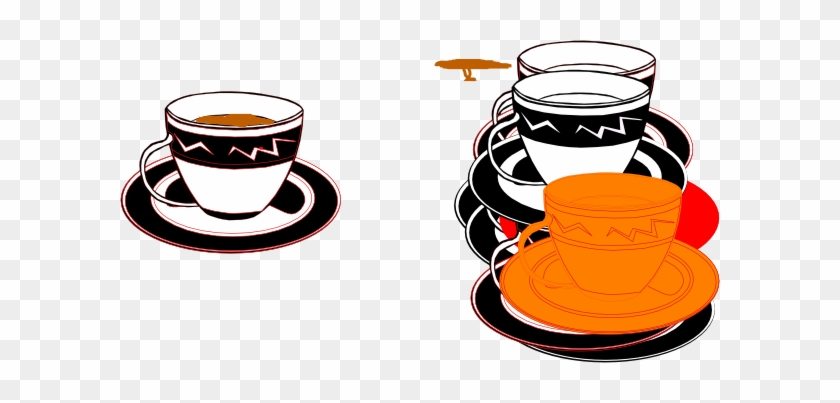 Red Tea Cup Clip Art - First I Drink The Coffee, Then I Do The Things: Best #613429