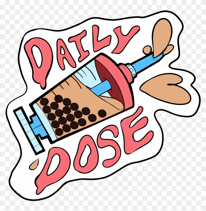 To Them Here On My Etsy Https - Daily Dose! Bubble Tea Syringe- Hard Enamel Pin 1.5" #614089