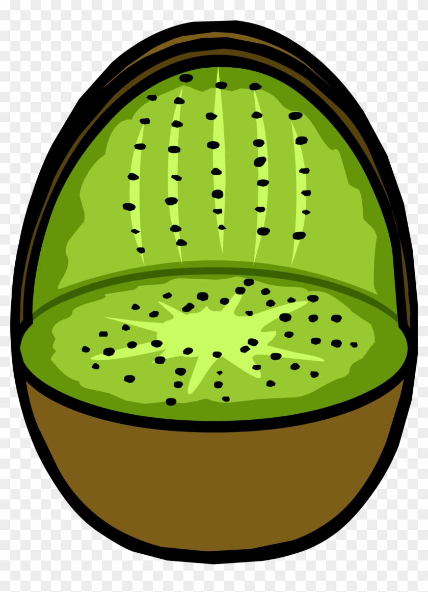 Club Penguin Chair Kiwifruit Clip Art - Club Penguin Chair Kiwifruit Clip Art #614190