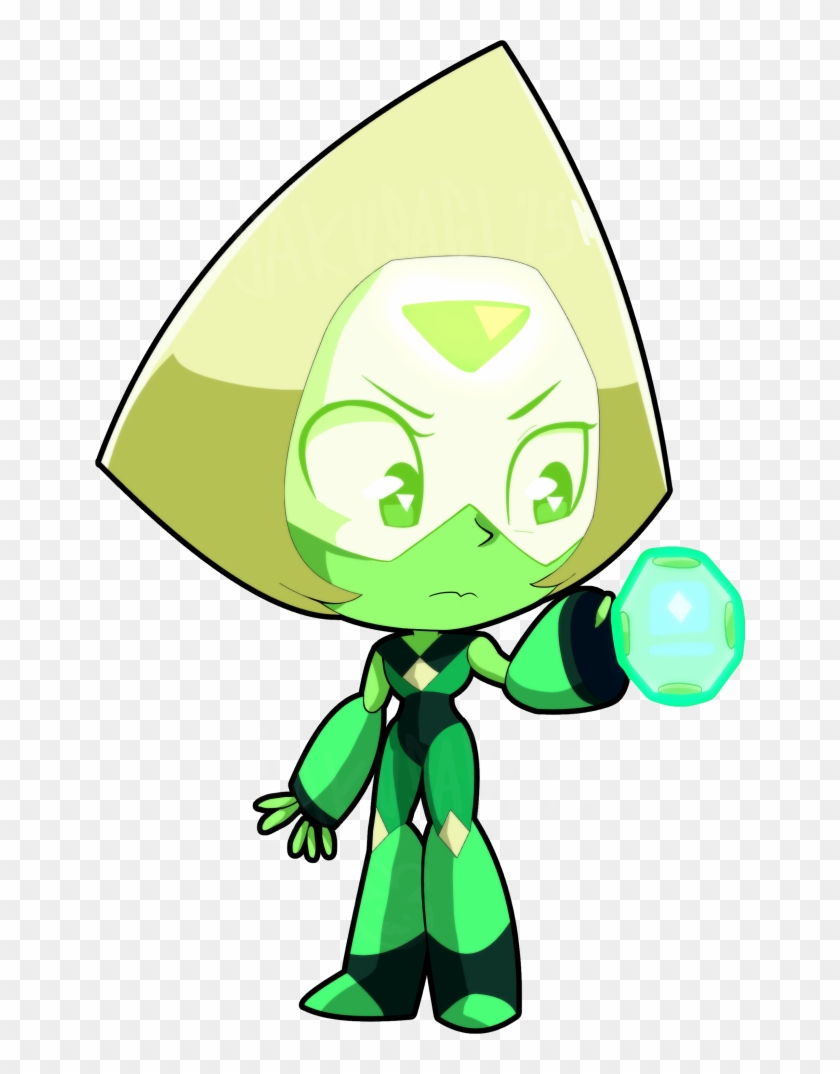 Chibi Su Peridot By Sakusagi - Steven Universe Chibi Peridot Drawing #615395