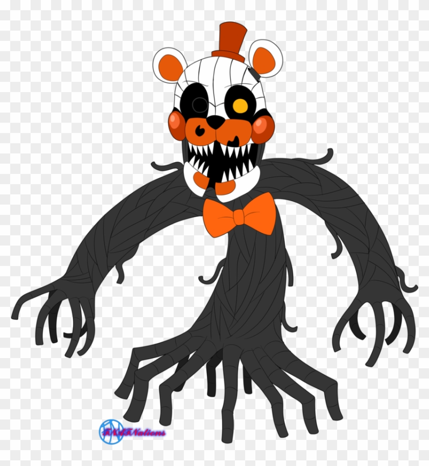 My traditional fan art drawing of Molten Freddy from Freddy