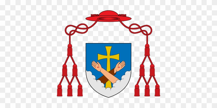 Bonaventure's Coat Of Arms Of Cardinal Bishop Of Albano - Ignem Veni Mittere In Terram #616095