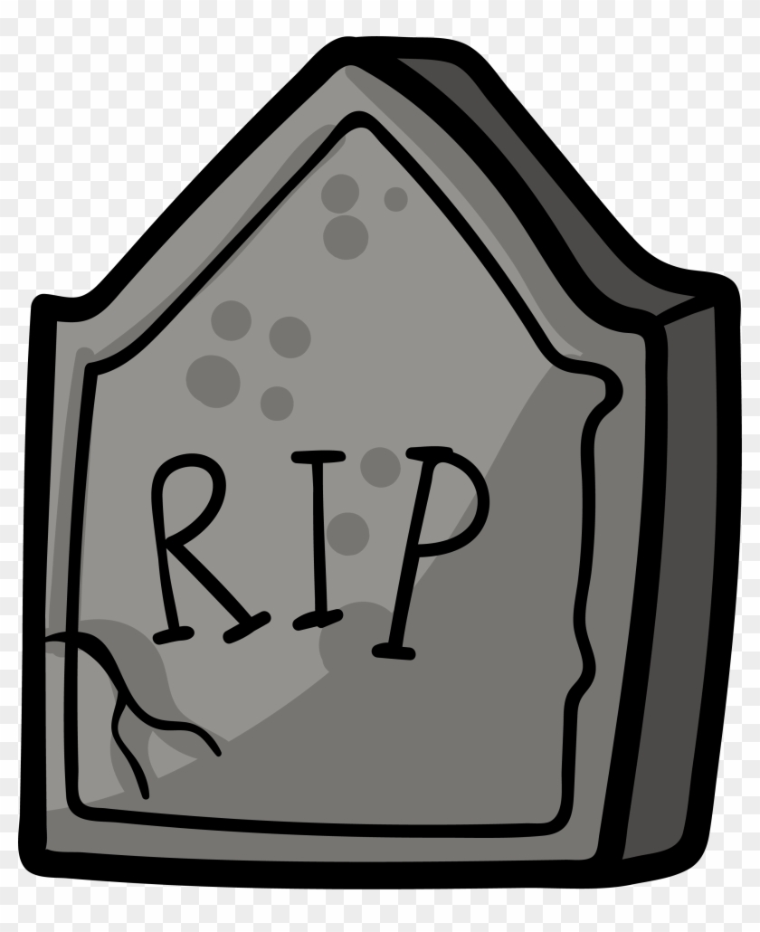 Headstone Grave Drawing Tomb - Cartoon Tombstone Png - Free Transparent