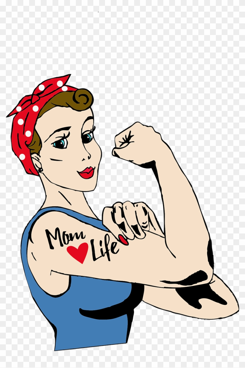 Working Versus Staying Home - Mom Tattoo Cartoon #616772