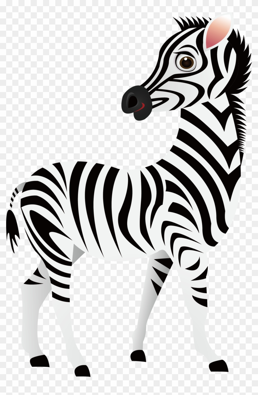 zig zag zebra clipart