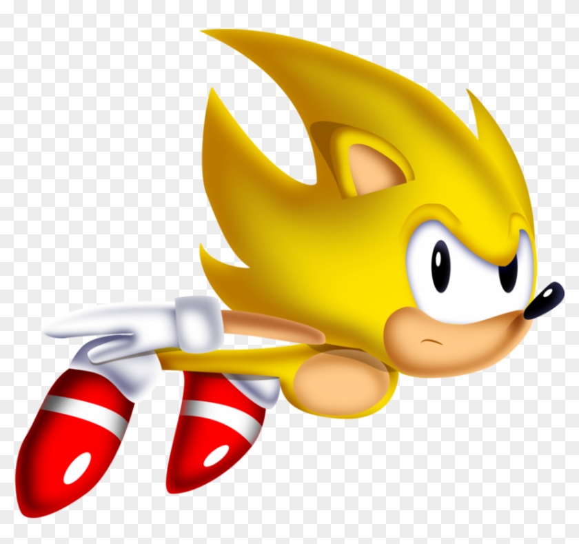 Super Sonic Hd By Nuryrush - Sonic The Hedgehog 2 Super Sonic #619119
