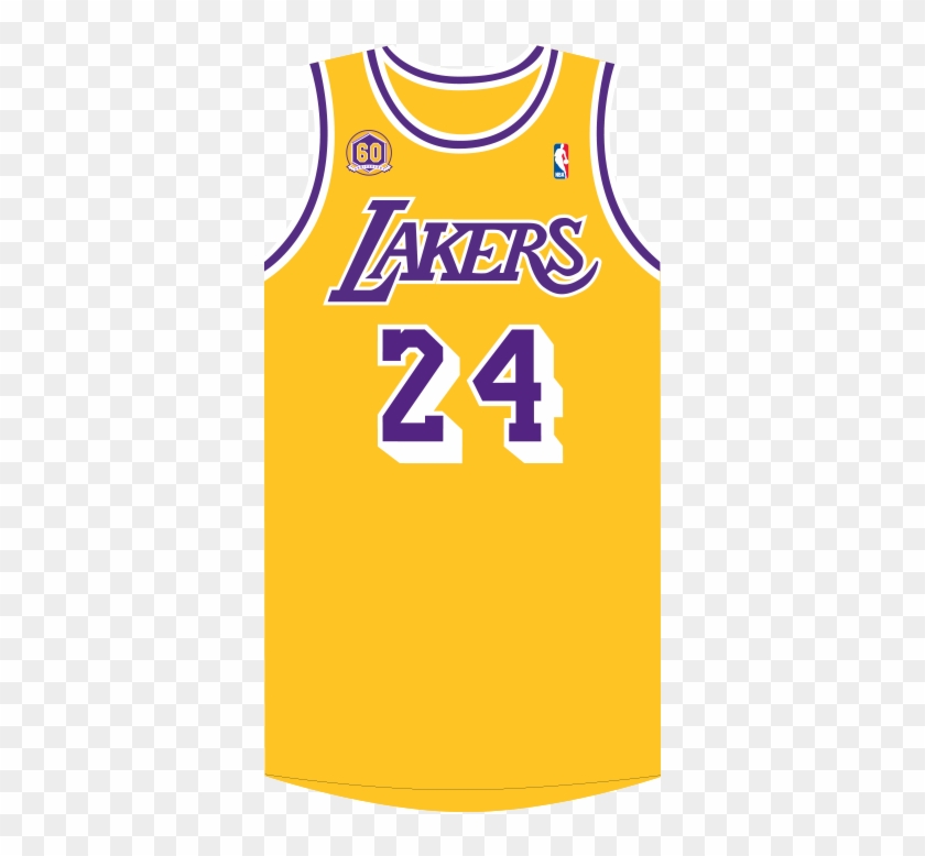 lakers jersey template