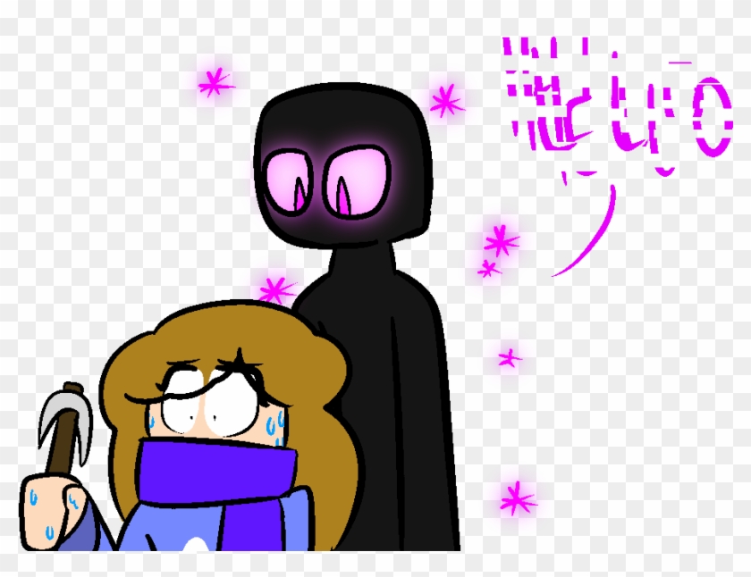 Friendly Enderman By Spectrumspace - Cartoon #619825