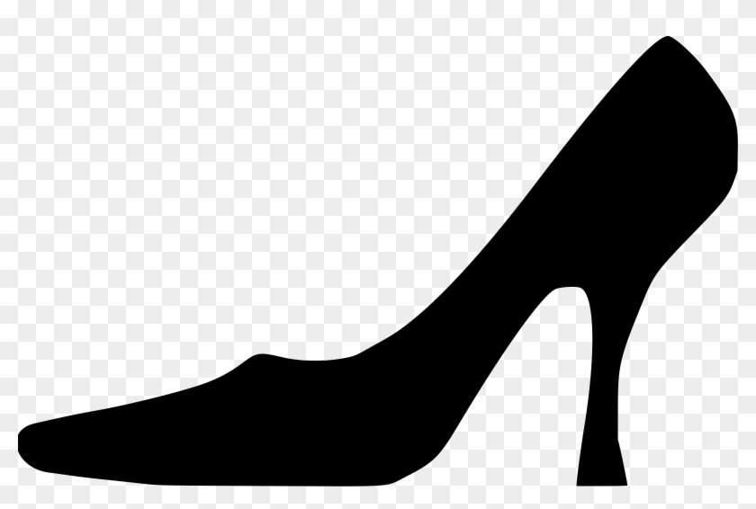 Shoe 2 Silhouette Icons Png - High Heel Silhouette #622796