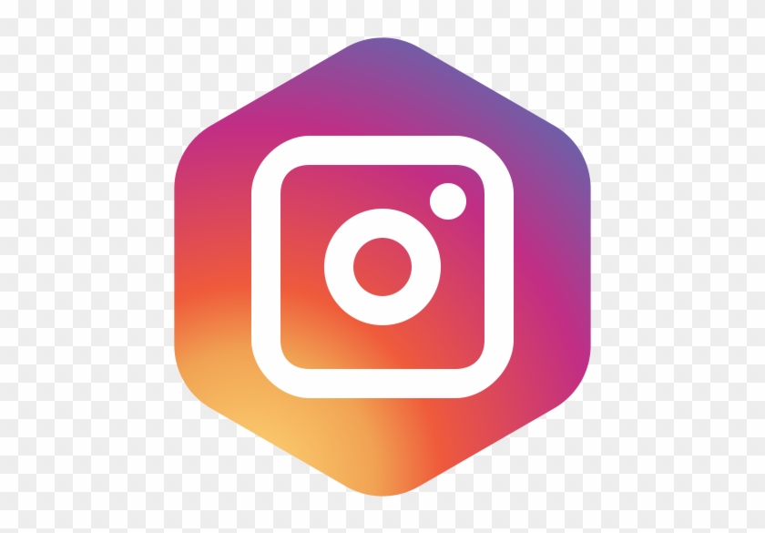 Social Media Icons Linkedin Download - Instagram Hexagon Icon #622980