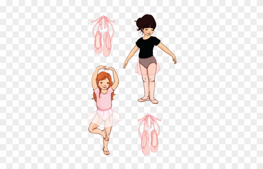 Ballet Temporary Tattoo Set - Print Belle & Boo - De Kleine Danseresjes #623104