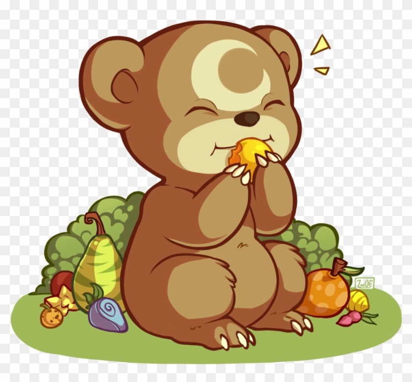 The Bear Necessities By Oddsocket Pokemon Brown Teddy Bear Free Transparent Png Clipart Images Download