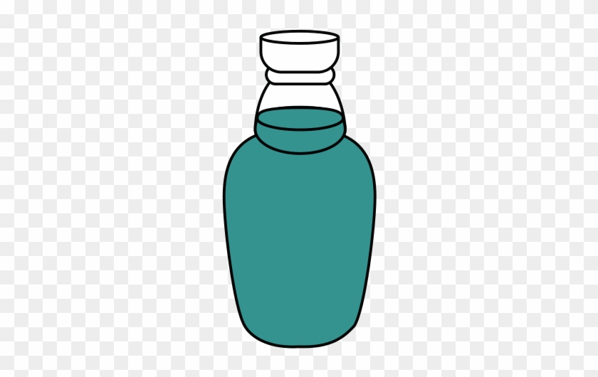 Food Illustration Cartoon Silhouette - Plastic Bottle #626181