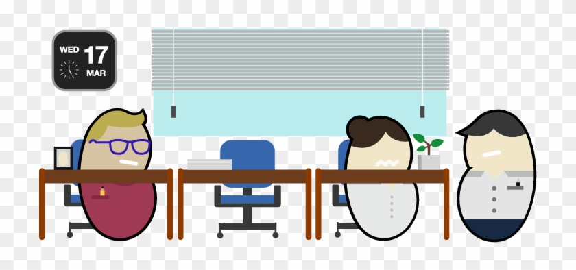 Absence Employee - Cartoon - Free Transparent PNG Clipart Images Download