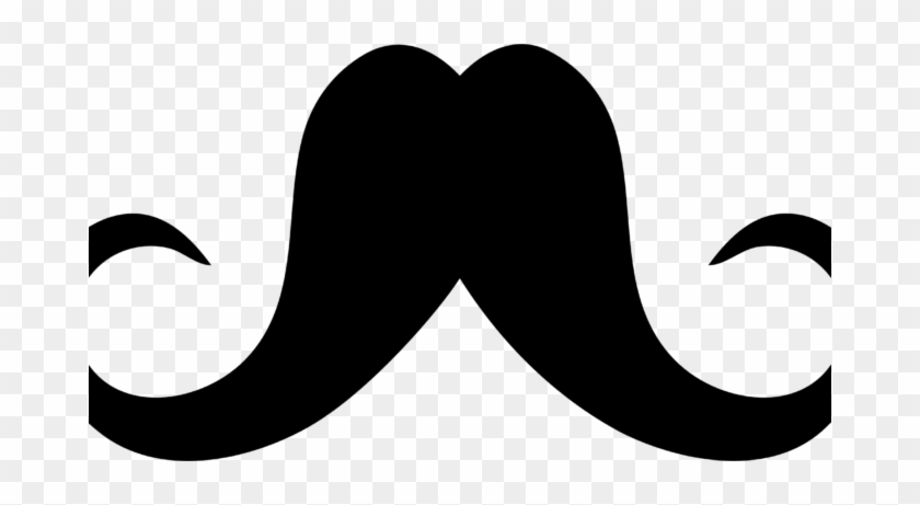 Mustache Clipart Photos - Mustache Silhouette #629659